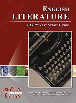portada English Literature Clep Test Study Guide (in English)