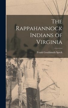 portada The Rappahannock Indians of Virginia (en Inglés)