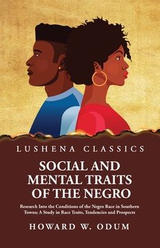 portada Social and Mental Traits of the Negro (en Inglés)