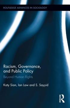 portada racism, governance, and public policy: beyond human rights (in English)