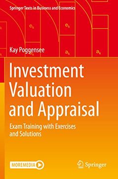 portada Investment Valuation and Appraisal: Exam Training With Exercises and Solutions (Springer Texts in Business and Economics) (en Inglés)