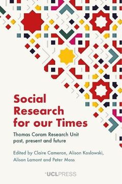 portada Social Research for our Times: Thomas Coram Research Unit past, present and future (en Inglés)