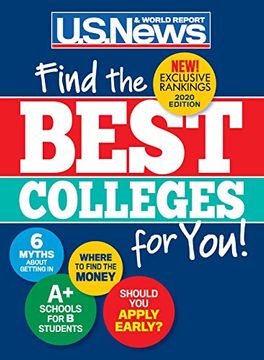 portada Best Colleges 2020: Find the Right Colleges for You! (en Inglés)
