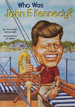 portada Who was John f. Kennedy? (en Inglés)