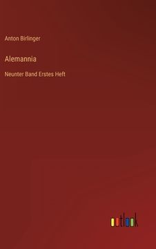 portada Alemannia: Neunter Band Erstes Heft (in German)