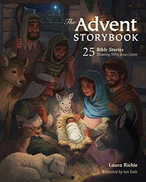portada The Advent Storybook: 25 Bible Stories Showing why Jesus Came (in English)