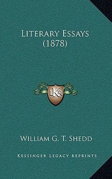 portada literary essays (1878) (en Inglés)