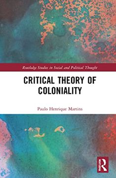 portada Critical Theory of Coloniality (in English)