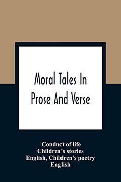 portada Moral Tales in Prose and Verse (en Inglés)