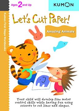 portada let`s cut paper! amazing animals,ages 3 and up (in English)