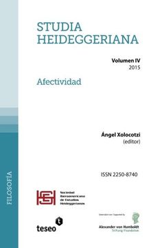 portada Studia Heideggeriana Vol. Iv: 4
