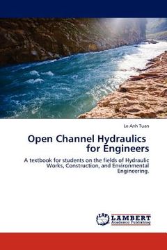 portada open channel hydraulics for engineers (en Inglés)