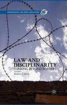 portada Law and Disciplinarity: Thinking Beyond Borders (en Inglés)