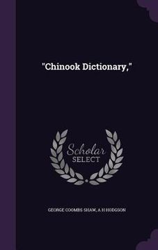 portada "Chinook Dictionary," (in English)