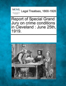 portada report of special grand jury on crime conditions in cleveland: june 25th, 1919.