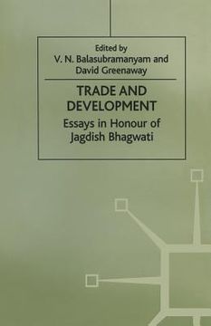 portada Trade and Development: Essays in Honour of Jagdish Bhagwati (en Inglés)