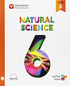 portada Ep 6 - Naturales (ingles) - Natural Science (active Class) (+cd) - Aula Activa (madrid) 