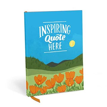 portada Em & Friends Inspiring Quote Journal, Lined Writing Journal Motivational Self-Care Gift for Women