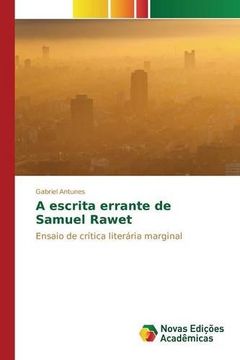 portada A escrita errante de Samuel Rawet (Portuguese Edition)