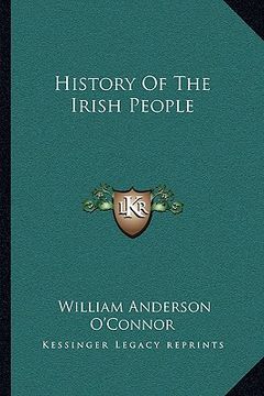 portada history of the irish people (en Inglés)