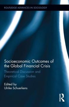 portada socioeconomic outcomes of the global financial crisis (en Inglés)
