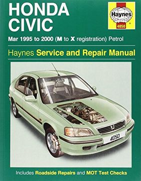 portada Honda Civic Service and Repair Manual: 95-00 (Haynes Service and Repair Manuals)
