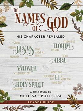portada The Names of god - Women's Bible Study Leader Guide: His Character Revealed (en Inglés)