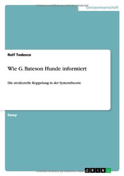 portada Wie G. Bateson Hunde informiert (German Edition)