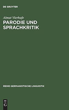portada Parodie und Sprachkritik 