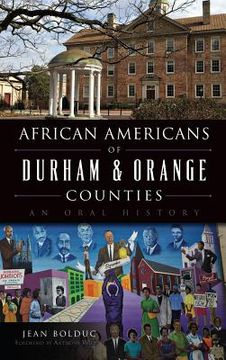portada African Americans of Durham & Orange Counties: An Oral History (en Inglés)