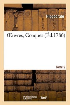 portada OEuvres, Coaques Tome 1 (Sciences)