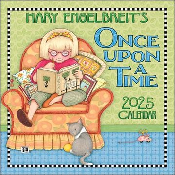 portada Mary Engelbreit's Once Upon a Time 2025 Mini Wall Calendar (en Inglés)