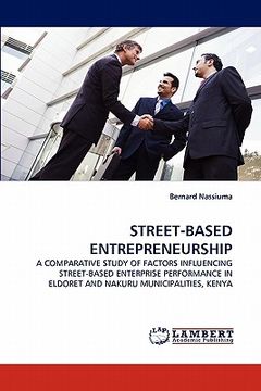 portada street-based entrepreneurship (en Inglés)