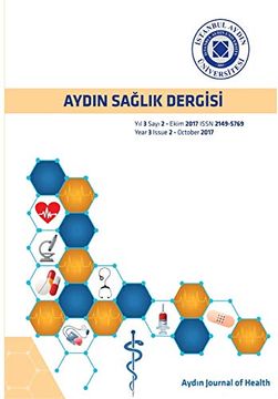 portada Aydin Journal of Health (Year 3 Number 2 - October) 