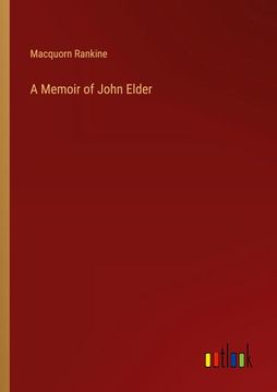 portada A Memoir of John Elder (in English)