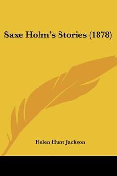 portada saxe holm's stories (1878) (en Inglés)