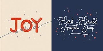 portada Christmas Carols 10-Pack Christmas Cards: Joy to the World and Hark the Herald Angels Sing (en Inglés)
