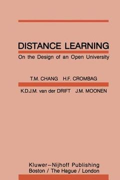 portada Distance Learning: On the Design of an Open University (en Inglés)
