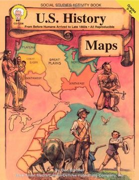 portada u.s. history maps, grades 5 - 8 (in English)