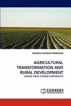 portada agricultural transformation and rural development (en Inglés)