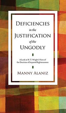 portada Deficiencies in the Justification of the Ungodly (en Inglés)