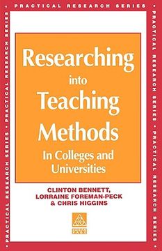 portada researching into teaching methods: in colleges and universities