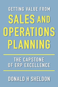 portada Getting Value From Sales and Operations Planning: The Capstone of erp Excellence (en Inglés)