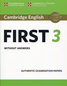 portada Cambridge English First 3 Student's Book Without Answers (Fce Practice Tests) 