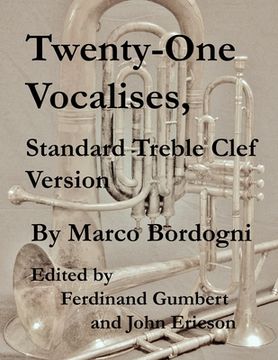 portada Twenty-One Vocalises, Standard Treble Clef Version