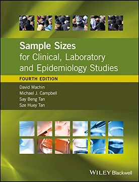 portada Sample Sizes for Clinical, Laboratory and Epidemiology Studies (en Inglés)