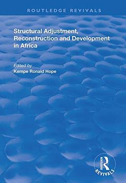 portada Structural Adjustment, Reconstruction and Development in Africa (en Inglés)