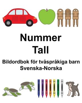portada Svenska-Norska Nummer/Tall Bildordbok för tvåspråkiga barn (in Swedish)