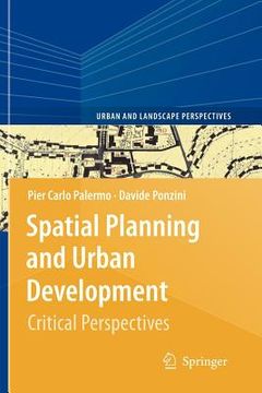 portada spatial planning and urban development: critical perspectives