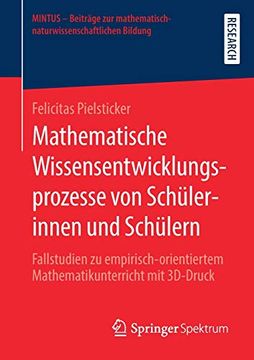 portada Mathematische Wissensentwicklungsprozesse von Schülerinnen und Schülern. (en Alemán)